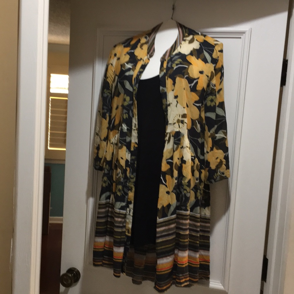 Anthropologie flowy dress